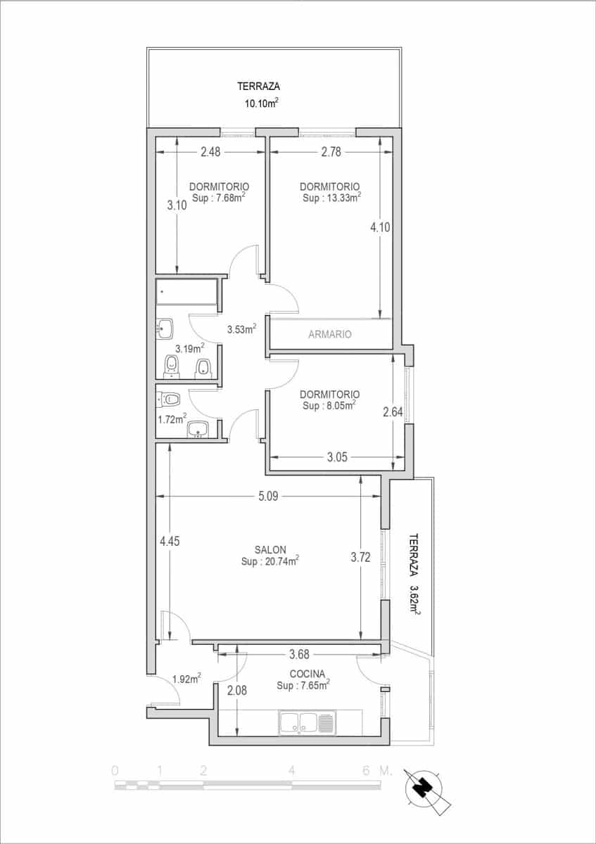 3 soveværelse Lejlighed til salg i Las Gabias med swimmingpool garage - € 190.000 (Ref: 9770840)