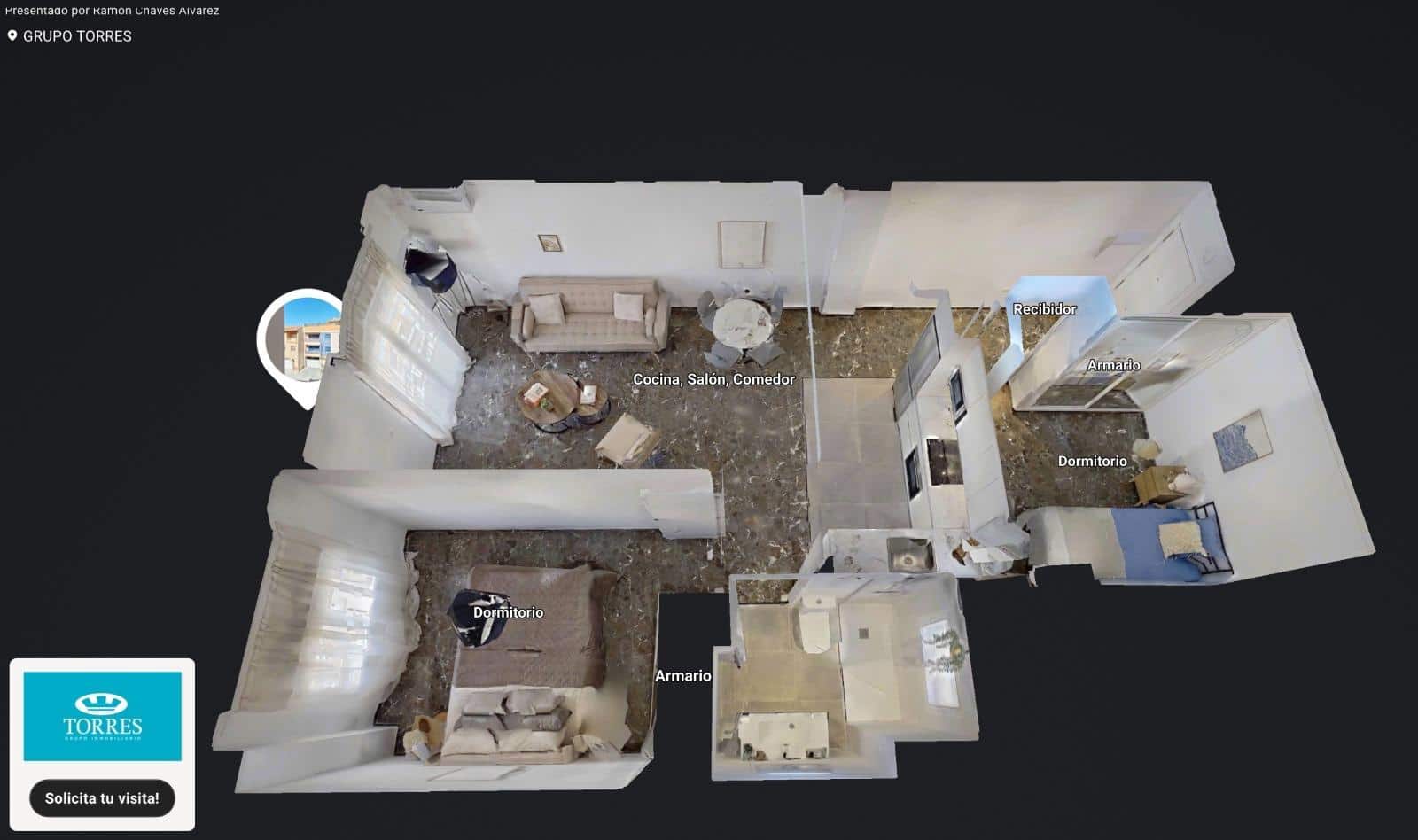 2 bedroom Flat for sale in Gojar with pool - € 139,000 (Ref: 9804593)