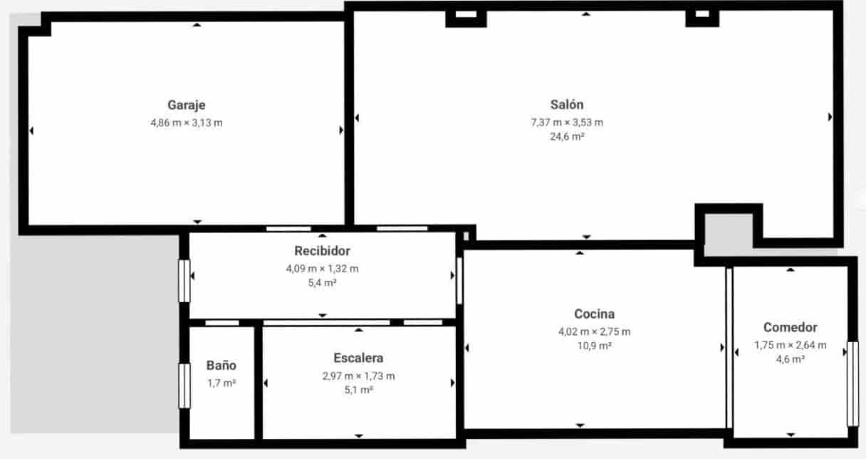5 soveværelse Rækkehus til salg i Huetor Vega med garage - € 323.000 (Ref: 9903839)