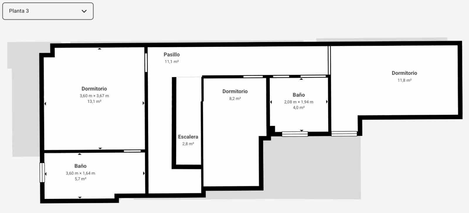 5 sovrum Radhus till salu i Granada stad med garage - 695 000 € (Ref: 9945944)