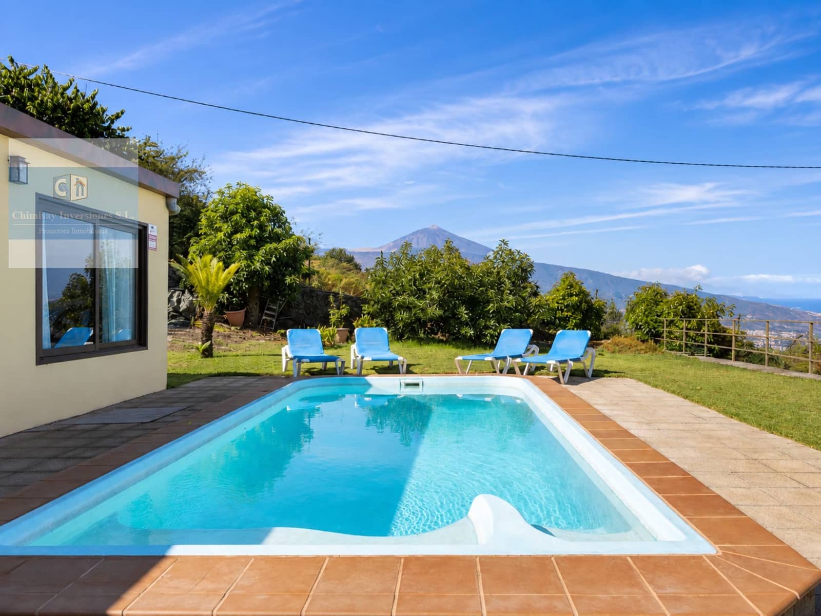 2 sovrum Finca/Hus på landet till salu i Santa Ursula med pool garage - 298 000 € (Ref: 10091468)