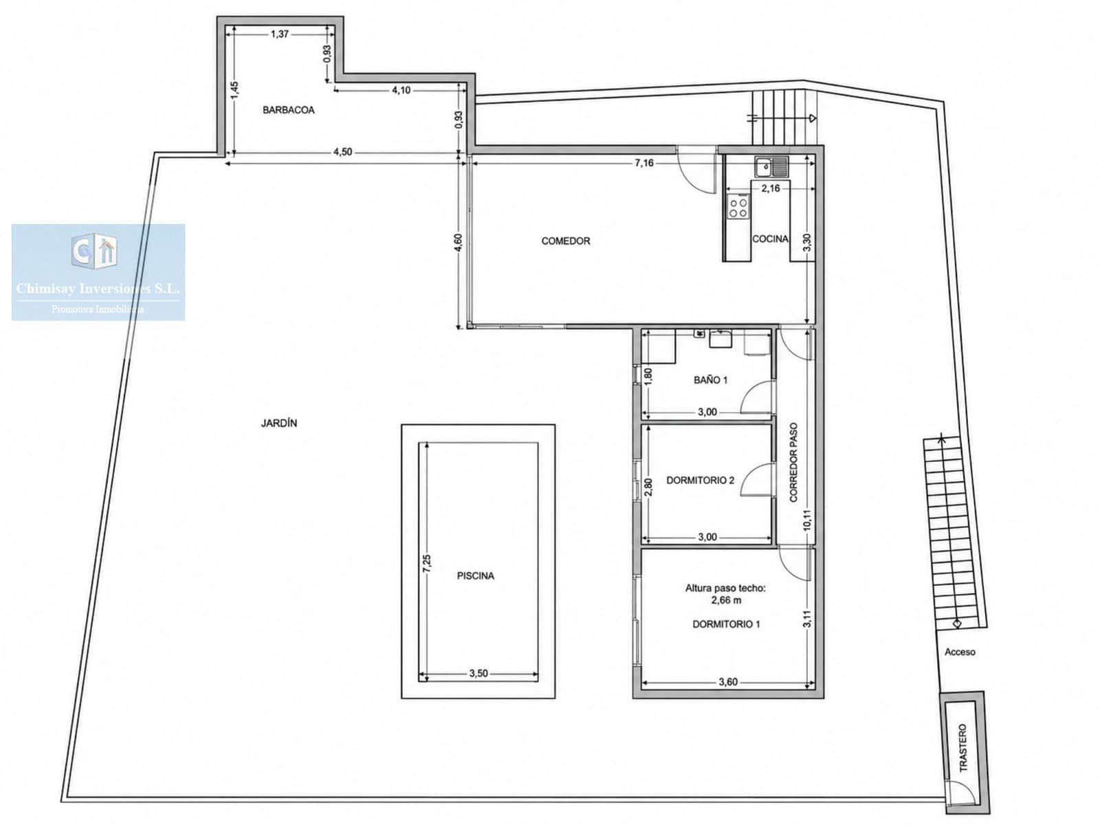 2 sovrum Finca/Hus på landet till salu i Santa Ursula med pool garage - 298 000 € (Ref: 10091468)