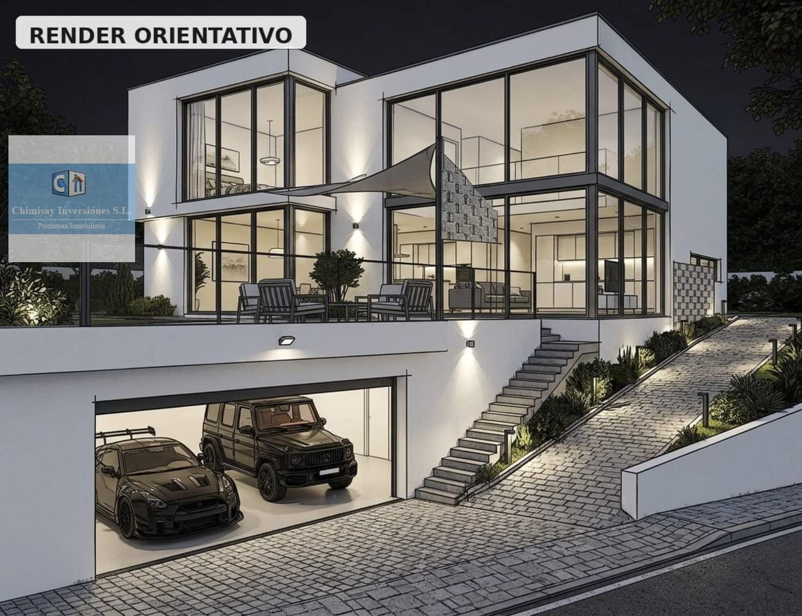 3 makuuhuone Huvila myytävänä paikassa Los Realejos mukana 
autotalli - 300 000 € (Ref: 10111216)