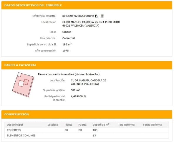 Commercial for sale in Albors, Valencia city - € 416,300 (Ref: 9282561)