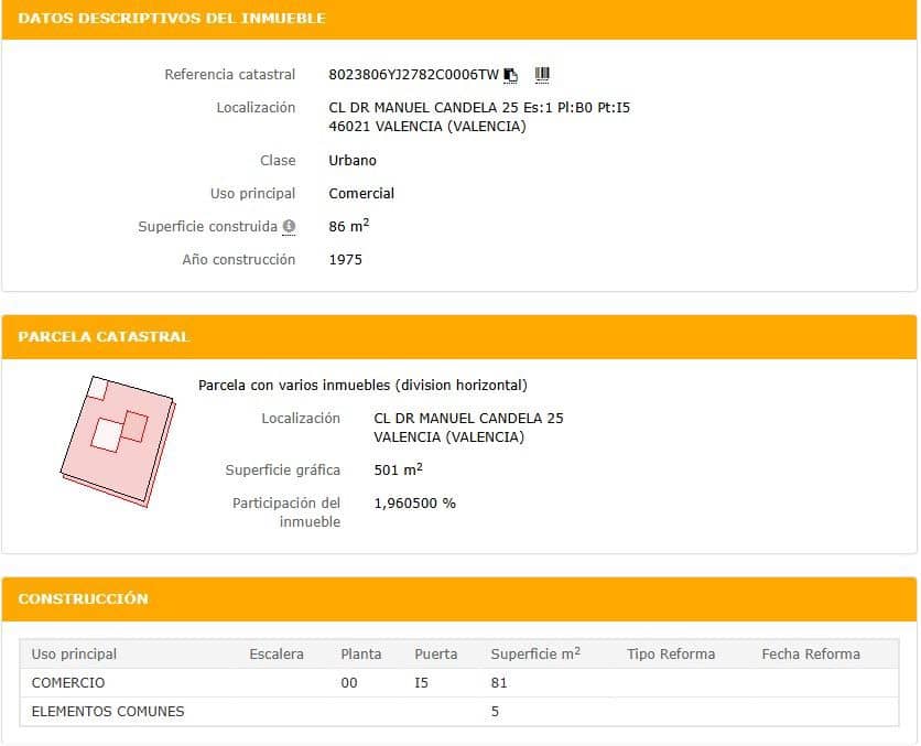 Kommersiell til salgs i Valencia by - € 416 300 (Ref: 9282561)