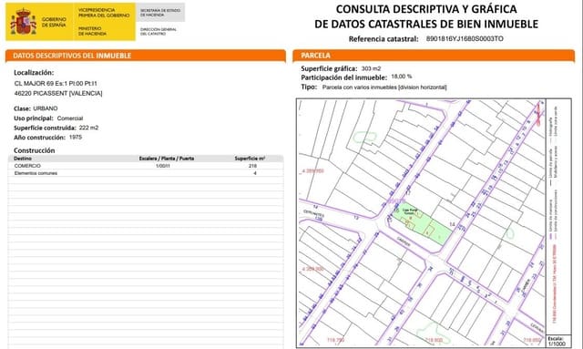 Commercial for sale in Picassent - € 109,000 (Ref: 9282573)