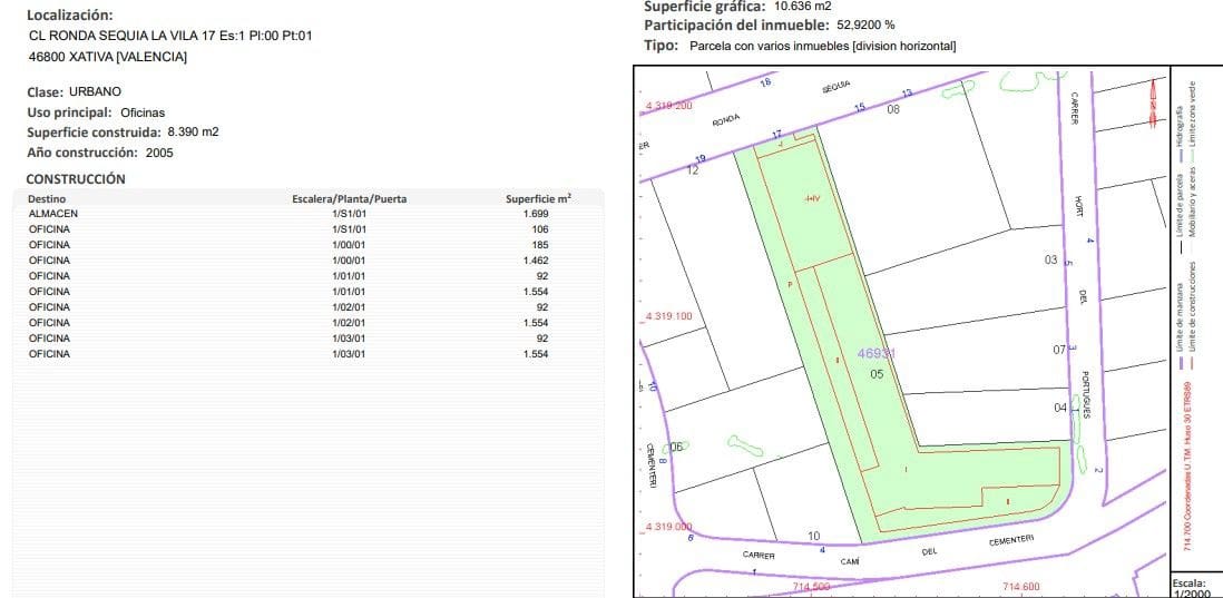 4 bedroom Office for sale in Xativa - € 1,900,000 (Ref: 9467643)