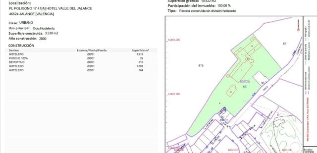 44 chambre Hôtel à vendre à Jalance avec piscine - 1 305 000 € (Ref: 9467644)
