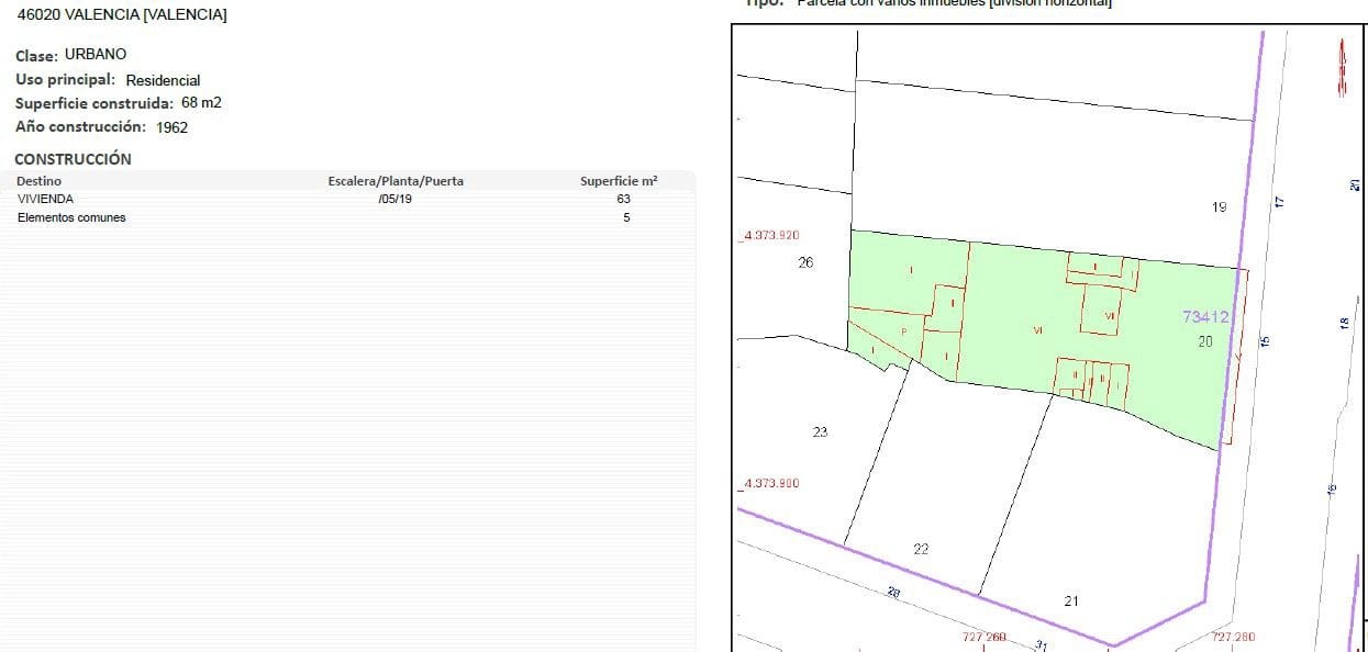 3 makuuhuone Asunto myytävänä paikassa Valencia kaupunki - 195 000 € (Ref: 9656793)