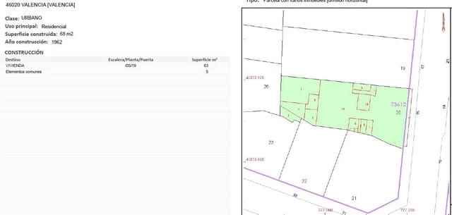 3 makuuhuone Asunto myytävänä paikassa Benimaclet, Valencia kaupunki - 195 000 € (Ref: 9656793)