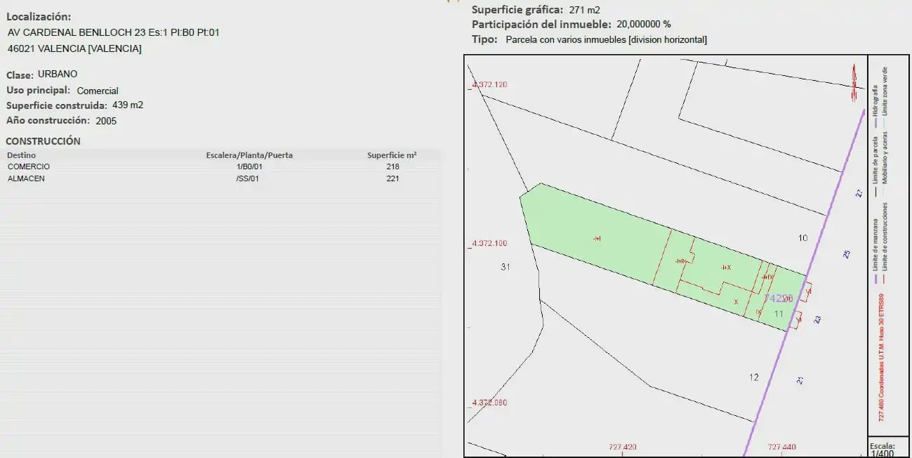 Commercial for sale in Valencia city - € 429,000 (Ref: 9816527)
