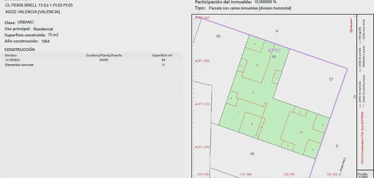 3 camera da letto Appartamento in vendita in Valencia citta - 160.000 € (Rif: 9843984)