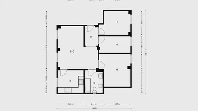 3 soveværelse Lejlighed til salg i L'Illa Perduda, Valencia by - € 299.000 (Ref: 9876911)