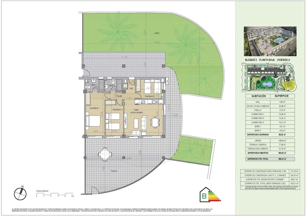 3 camera da letto Appartamento in vendita in Benalmadena con piscina - 345.730 € (Rif: 4510969)