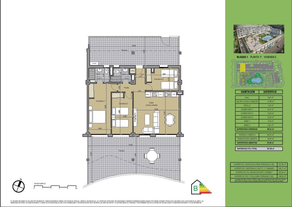 3 camera da letto Appartamento in vendita in Benalmadena con piscina - 345.730 € (Rif: 4510969)
