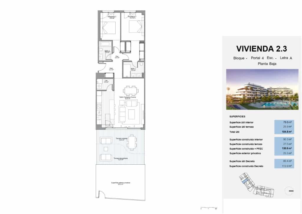 3 sypialnia Apartament na sprzedaż w Torremolinos z basenem - 997 500 € (Ref: 4855724)