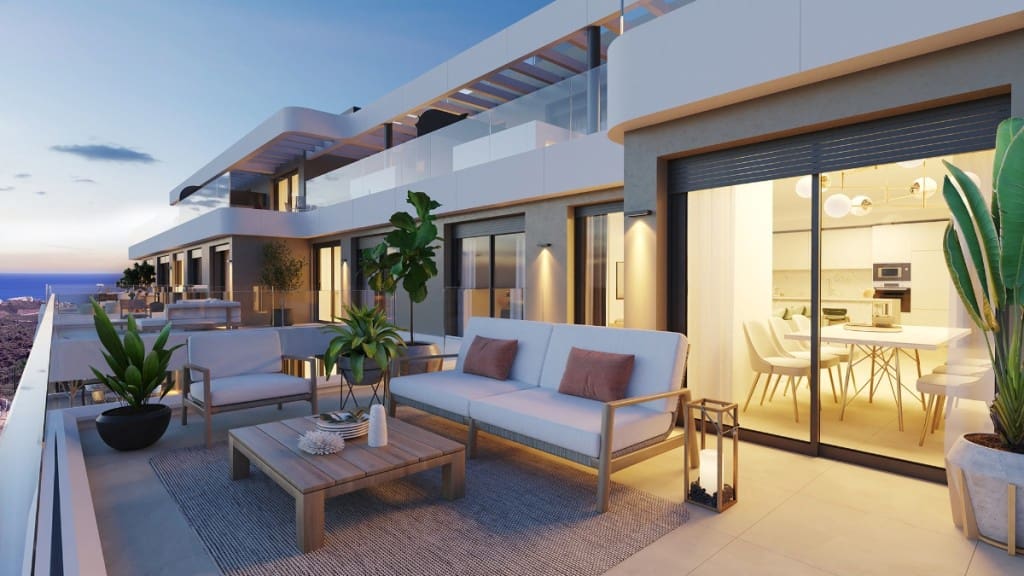 2 soveværelse Penthouse til salg i Mijas Golf med swimmingpool - € 645.000 (Ref: 6006926)