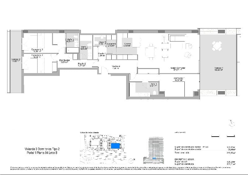 3 sypialnia Apartament na sprzedaż w Miasto Malaga - 1 500 000 € (Ref: 6066326)