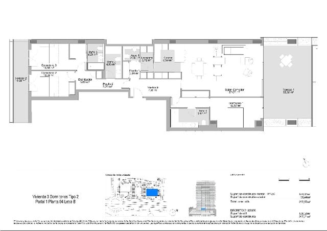 3 sypialnia Apartament na sprzedaż w Miasto Málaga - 1 500 000 € (Ref: 6066326)