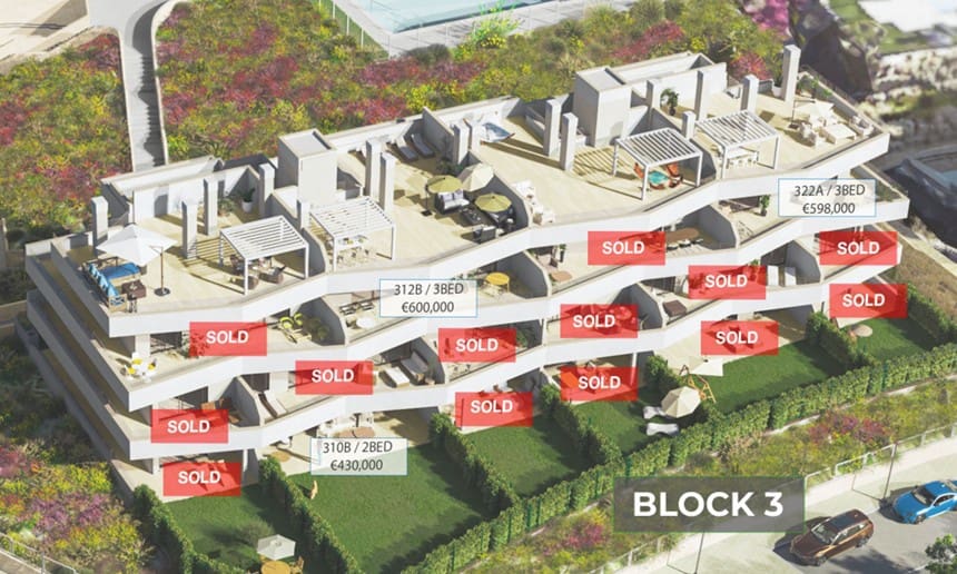 3 sypialnia Apartament na sprzedaż w Estepona z basenem - 430 000 € (Ref: 6209223)