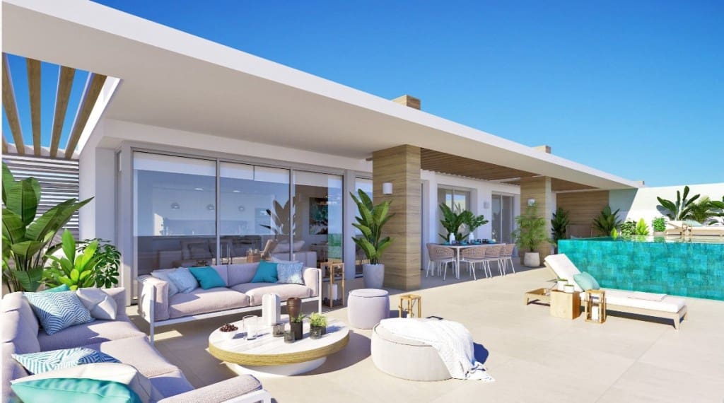 2 slaapkamer Penthouse te koop in La Alcaidesa met zwembad - € 329.000 (Ref: 6566871)