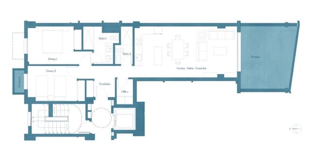 Apartamento de 2 habitaciones en Mijas Costa, Mijas en venta con piscina garaje - 349.900 € (Ref: 6578884)