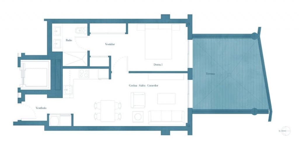 3 chambre Appartement à vendre à Mijas Costa avec piscine garage - 466 500 € (Ref: 6578885)