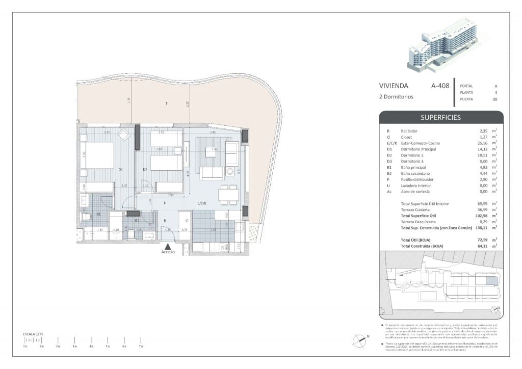 3 sypialnia Apartament na sprzedaż w Fuengirola z basenem - 514 000 € (Ref: 6597185)