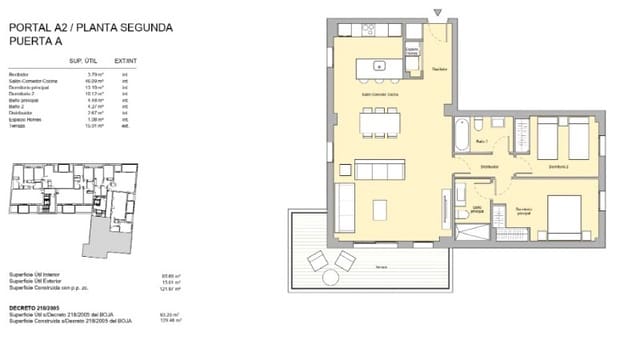 Apartamento de 2 habitaciones en Estepona en venta con piscina - 255.000 € (Ref: 7056059)