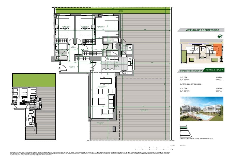 4 sypialnia Apartament na sprzedaż w Torremolinos z basenem - 697 700 € (Ref: 7405286)