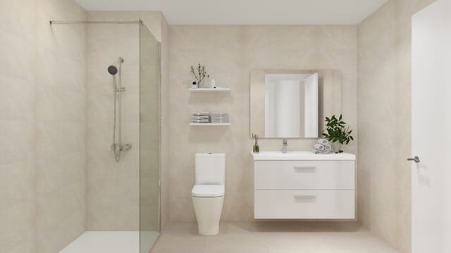 3 soveværelse Lejlighed til salg i Málaga by med swimmingpool - € 372.000 (Ref: 7638787)