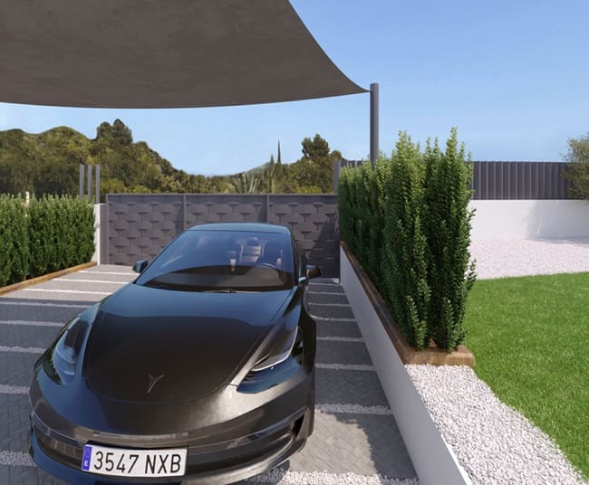 3 sypialnia Willa na sprzedaż w Albir z basenem garażem - 595 000 € (Ref: 7660794)