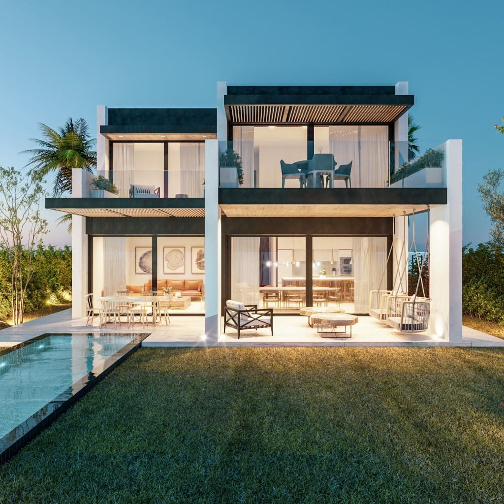 3 sypialnia Willa na sprzedaż w Estepona z basenem - 1 495 000 € (Ref: 7777840)