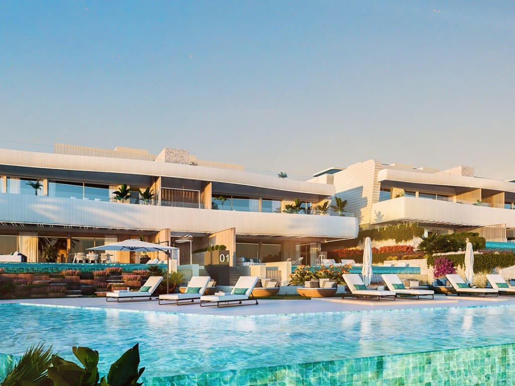 Ático de 3 habitaciones en Marbella en venta con piscina - 3.350.000 € (Ref: 7777847)