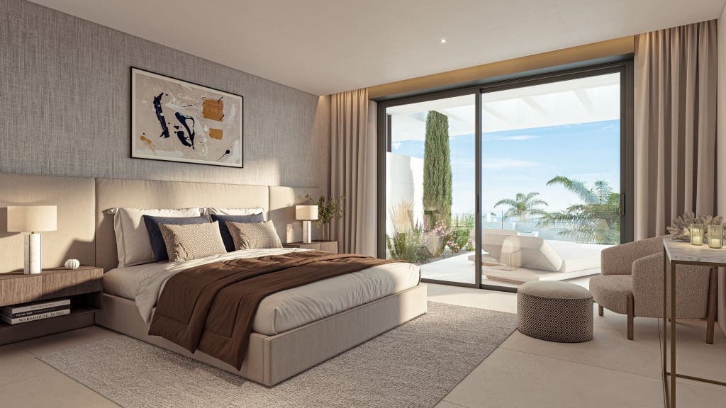 2 sypialnia Apartament na sprzedaż w Marbella z basenem - 1 020 000 € (Ref: 7777877)