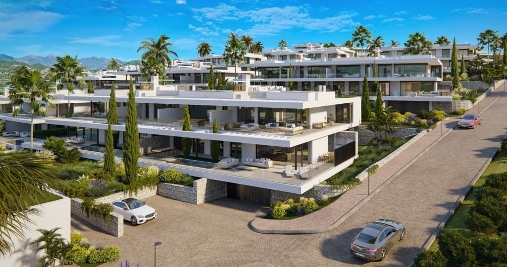 2 sypialnia Apartament na sprzedaż w Marbella z basenem - 1 020 000 € (Ref: 7777877)