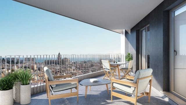 3 sypialnia Apartament na sprzedaż w Miasto Málaga z basenem - 800 000 € (Ref: 7877563)