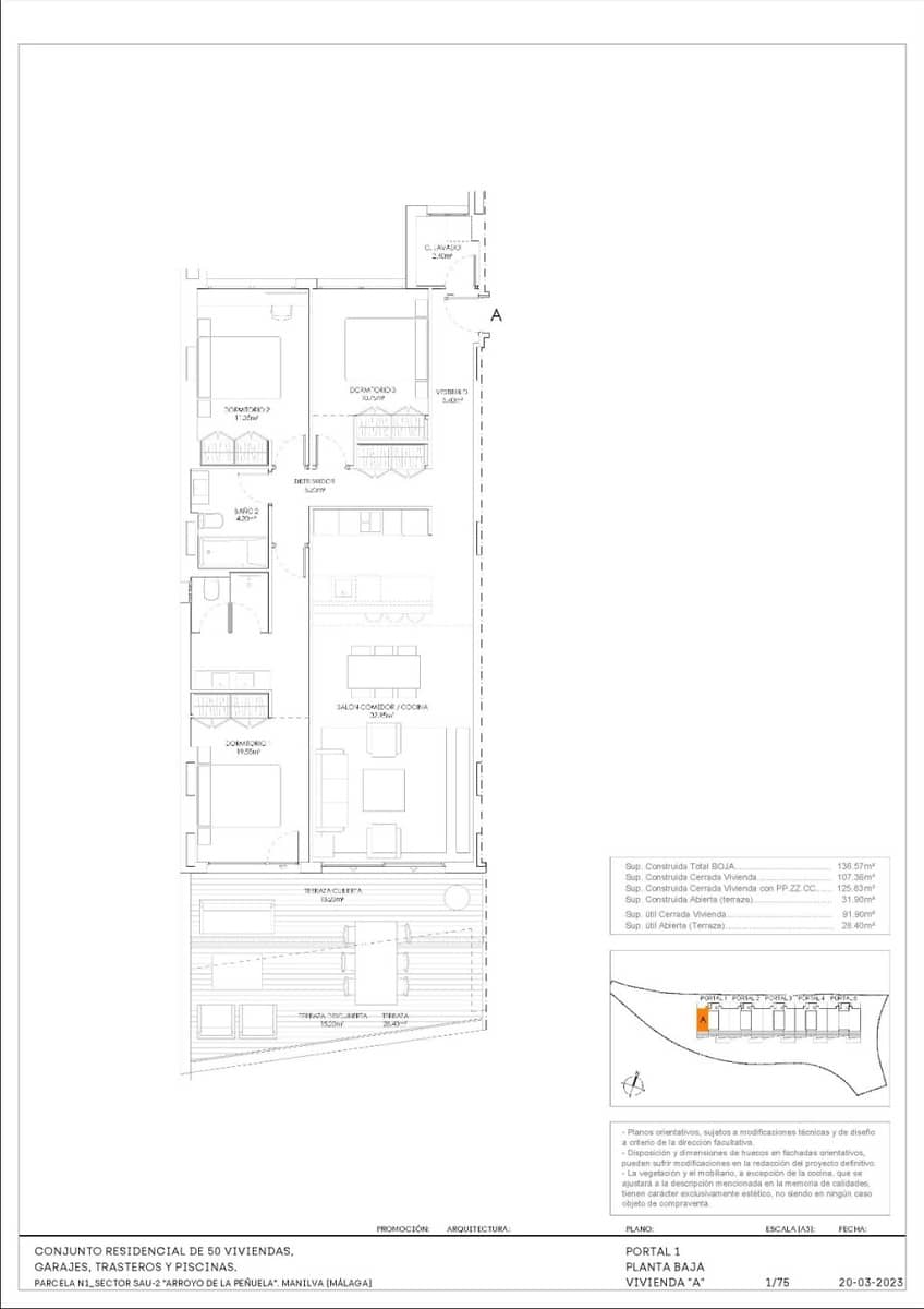 3 sypialnia Apartament na sprzedaż w San Luis de Sabinillas z basenem - 475 000 € (Ref: 8100341)