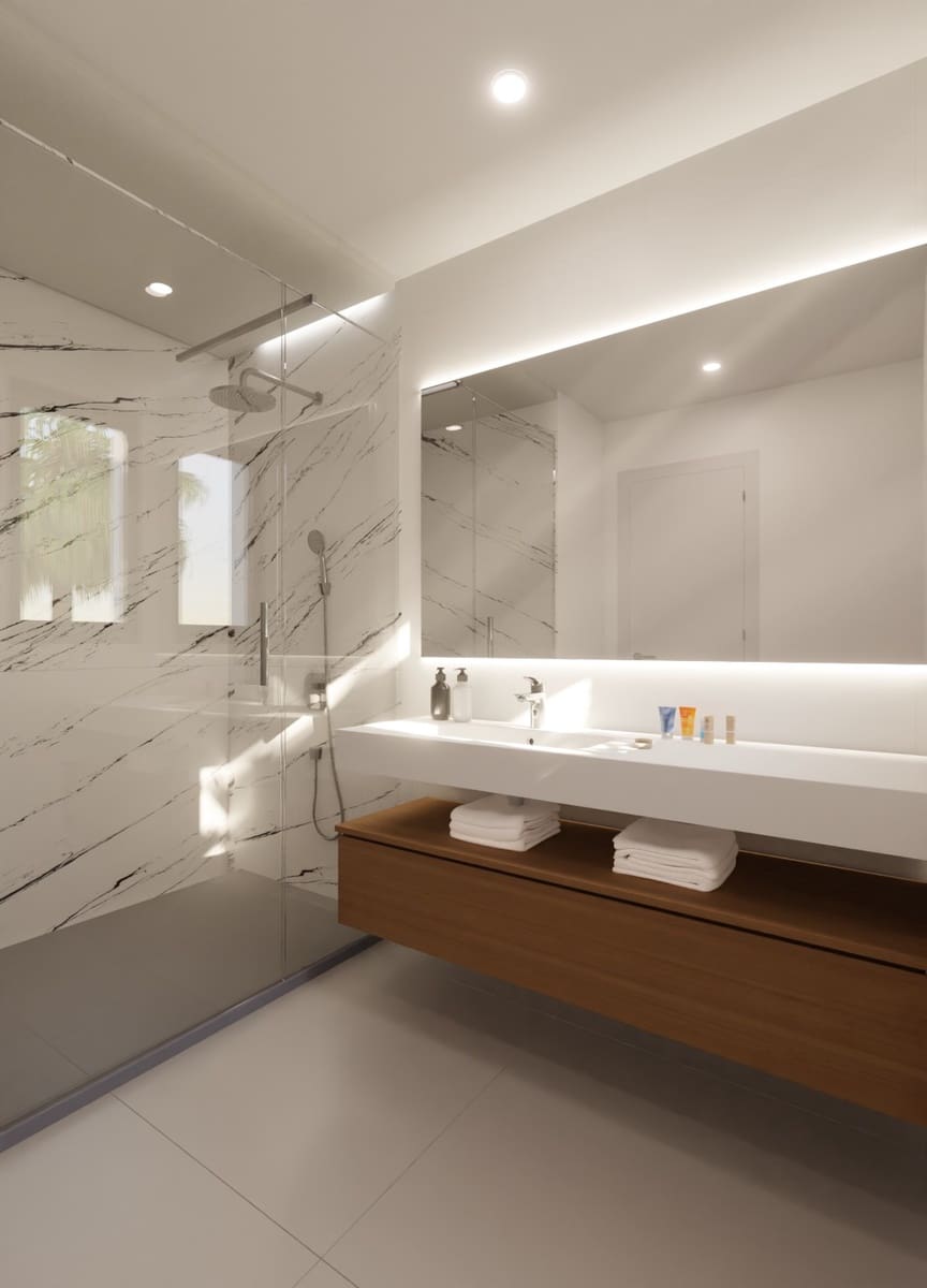 3 sypialnia Dom na sprzedaż w Riviera del Sol z basenem garażem - 980 000 € (Ref: 8577552)