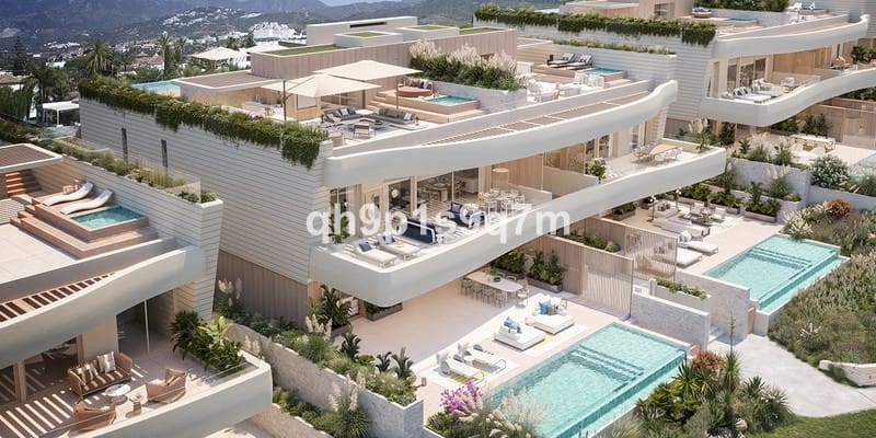 2 sypialnia Apartament na sprzedaż w Marbella z basenem garażem - 2 650 000 € (Ref: 8713636)