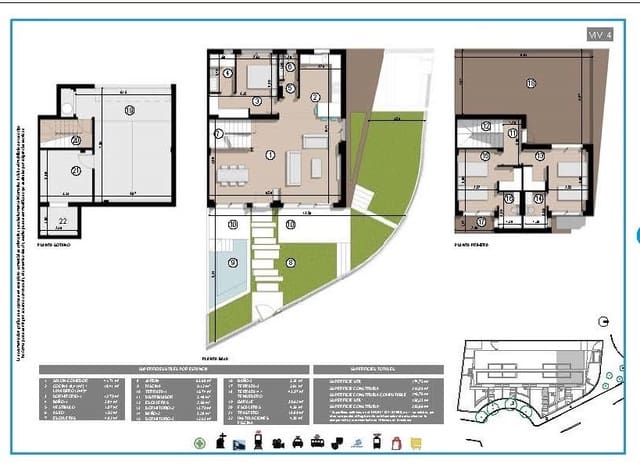 3 makuuhuone Omakotitalo myytävänä paikassa El Limonar, Málaga kaupunki mukana uima-altaan - 1 490 000 € (Ref: 8755239)