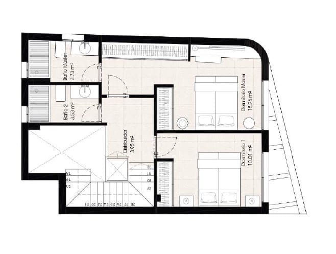 2 sypialnia Apartament na sprzedaż w Miasto Malaga z basenem garażem - 1 750 000 € (Ref: 8936811)