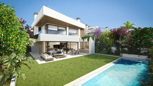 4 sypialnia Willa na sprzedaż w Puerto Banus, Marbella z basenem - 3 490 000 € (Ref: 8939492)
