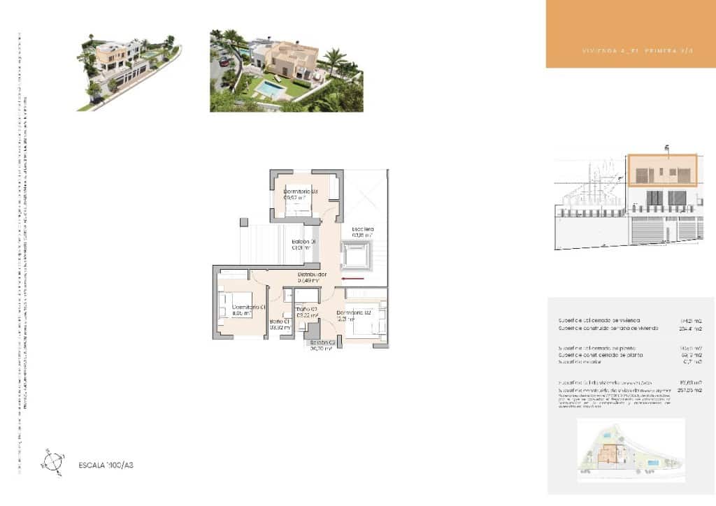 3 sypialnia Willa na sprzedaż w Miasto Malaga z basenem - 1 650 000 € (Ref: 9136939)