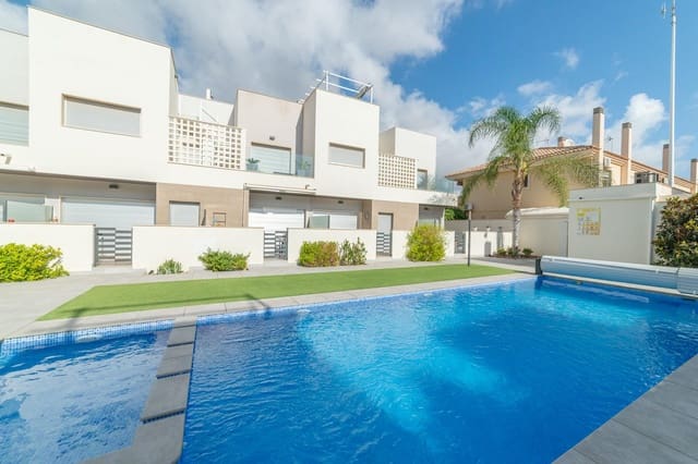 3 soveværelse Rækkehus til salg i Santiago de la Ribera, San Javier med swimmingpool garage - € 379.000 (Ref: 10004157)