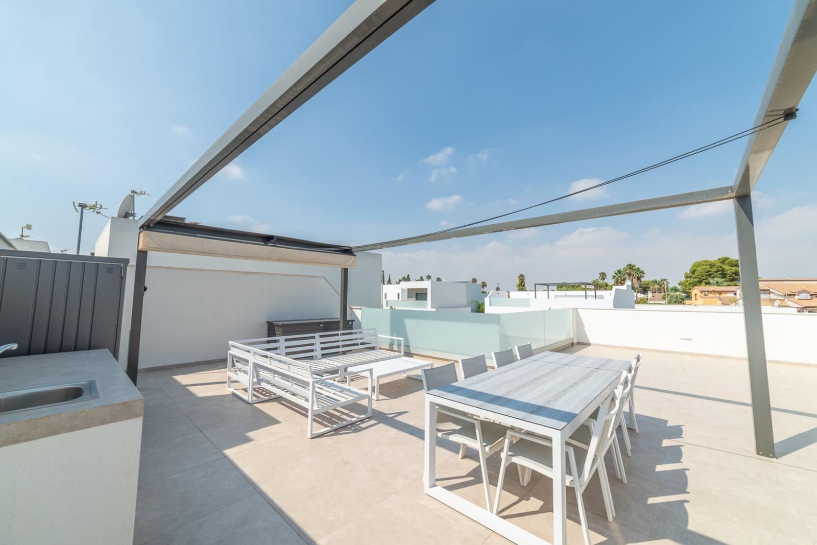 3 sypialnia Willa na sprzedaż w Santiago de la Ribera z basenem garażem - 489 000 € (Ref: 10081217)