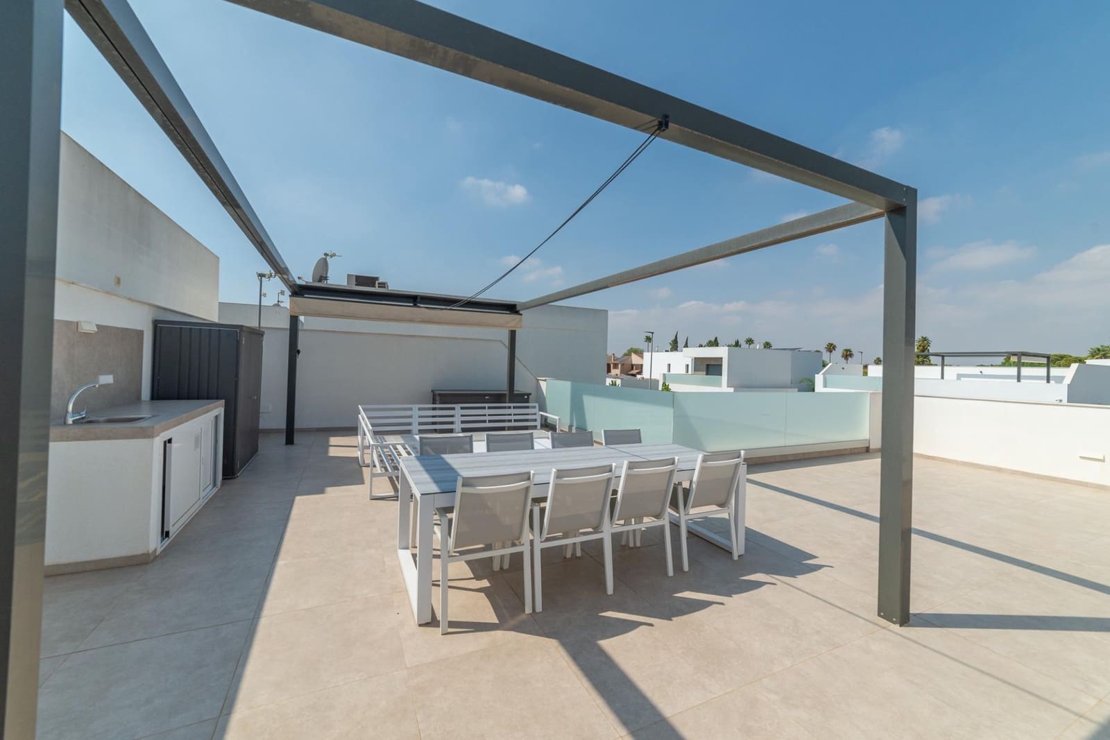 3 sypialnia Willa na sprzedaż w Santiago de la Ribera z basenem garażem - 489 000 € (Ref: 10081217)