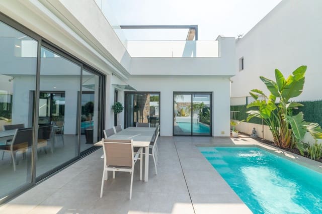 3 sypialnia Willa na sprzedaż w Santiago de la Ribera, San Javier z basenem garażem - 489 000 € (Ref: 10081217)