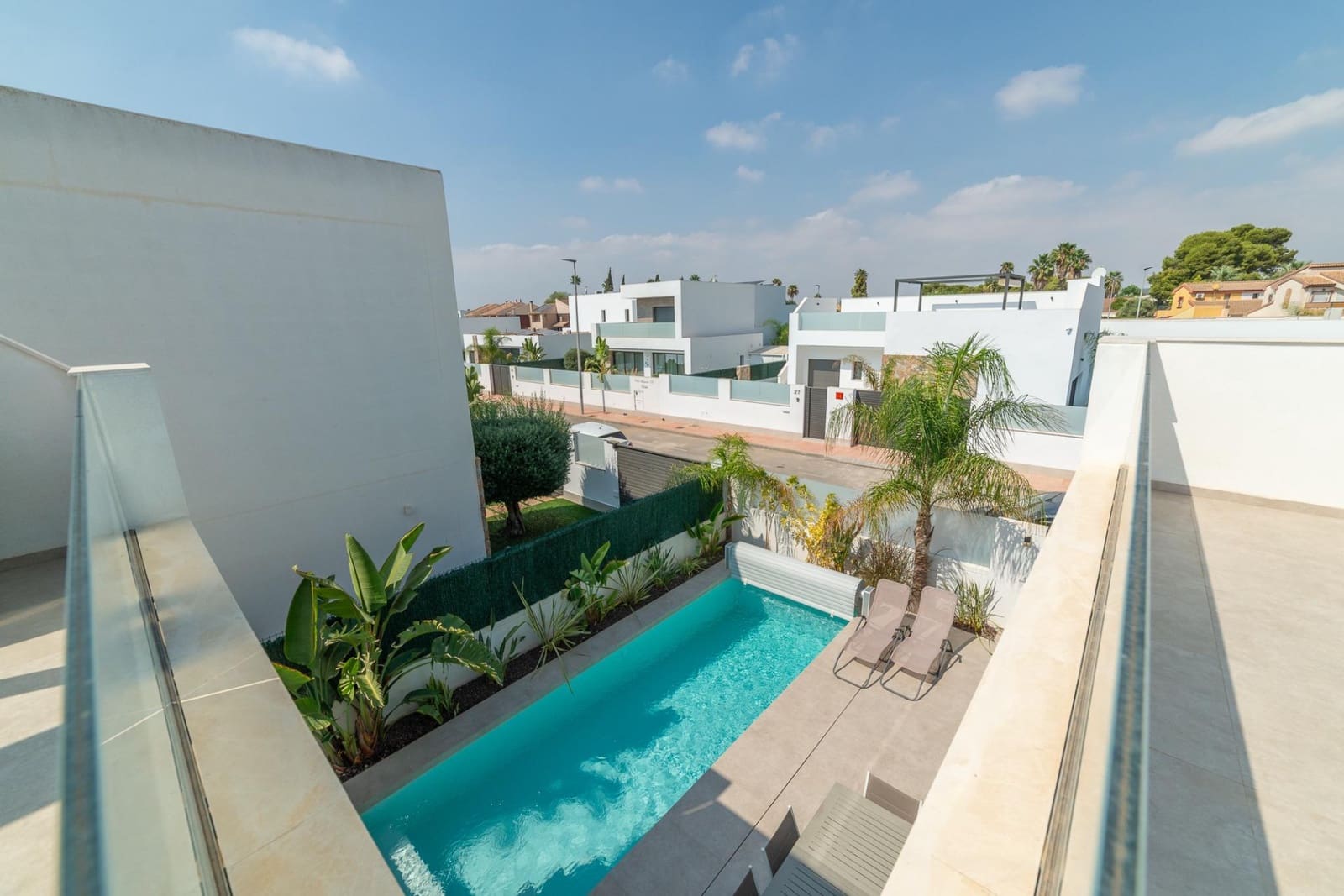 3 sypialnia Willa na sprzedaż w Santiago de la Ribera z basenem garażem - 489 000 € (Ref: 10081217)