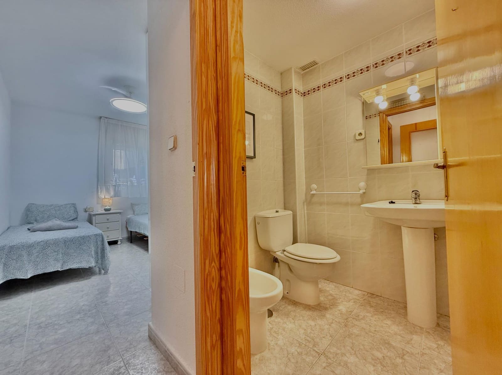 2 Zimmer Strandapartment zu verkaufen in Santiago de la Ribera mit Pool - 149.000 € (Ref: 10086133)